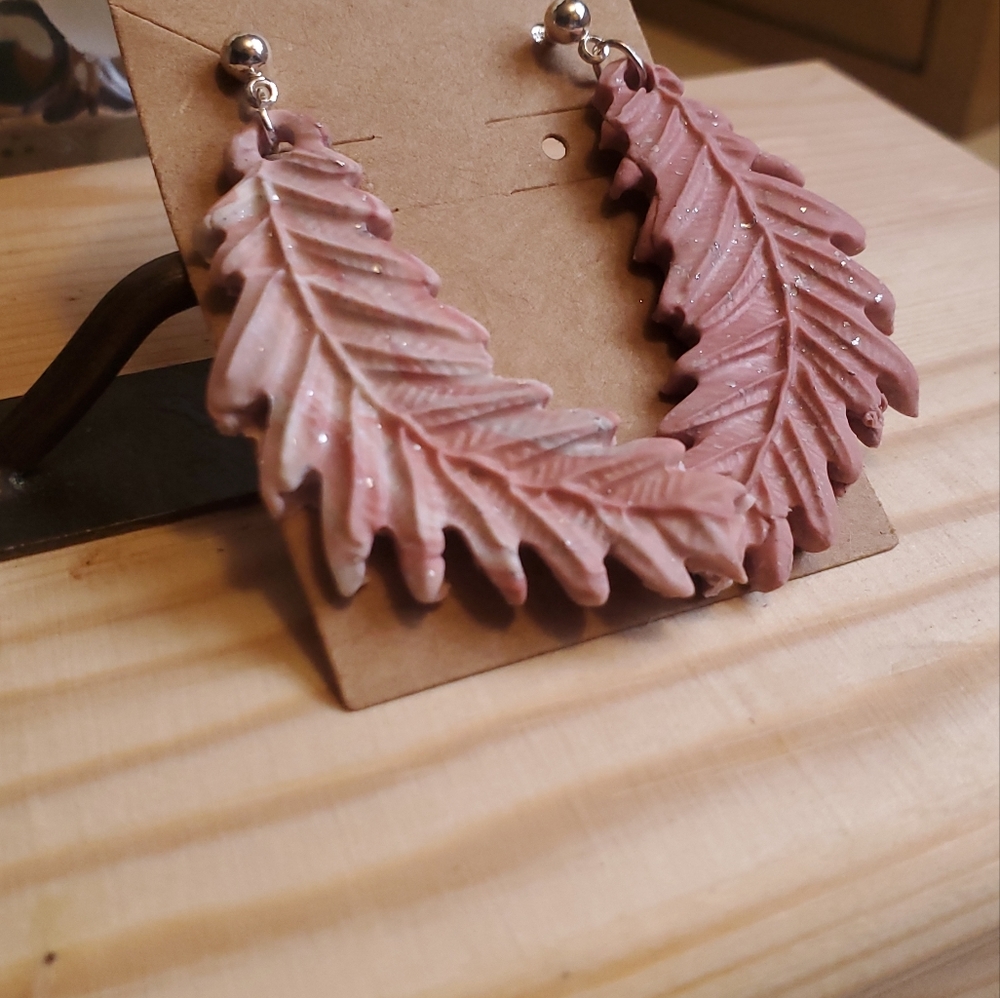 Polymer clay earrings